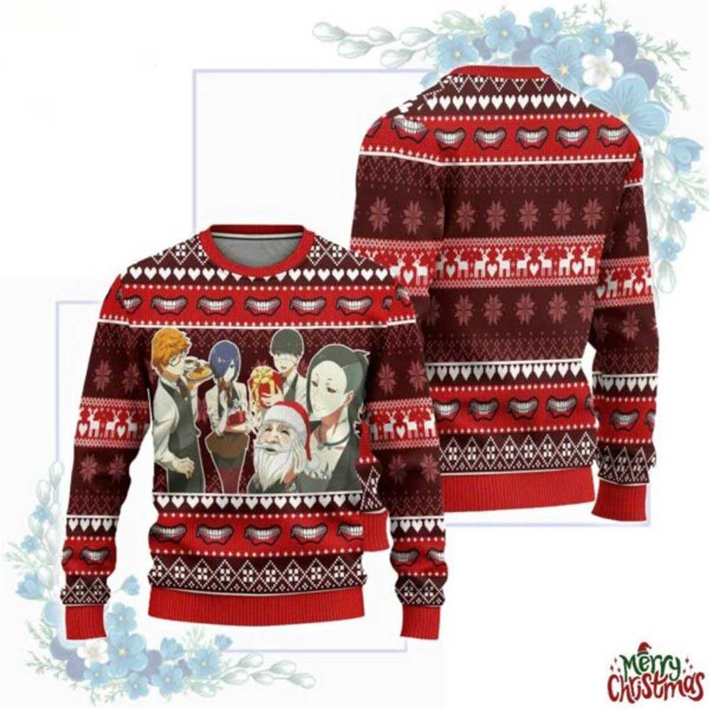Tokyo Ghoul Ugly Christmas Sweater