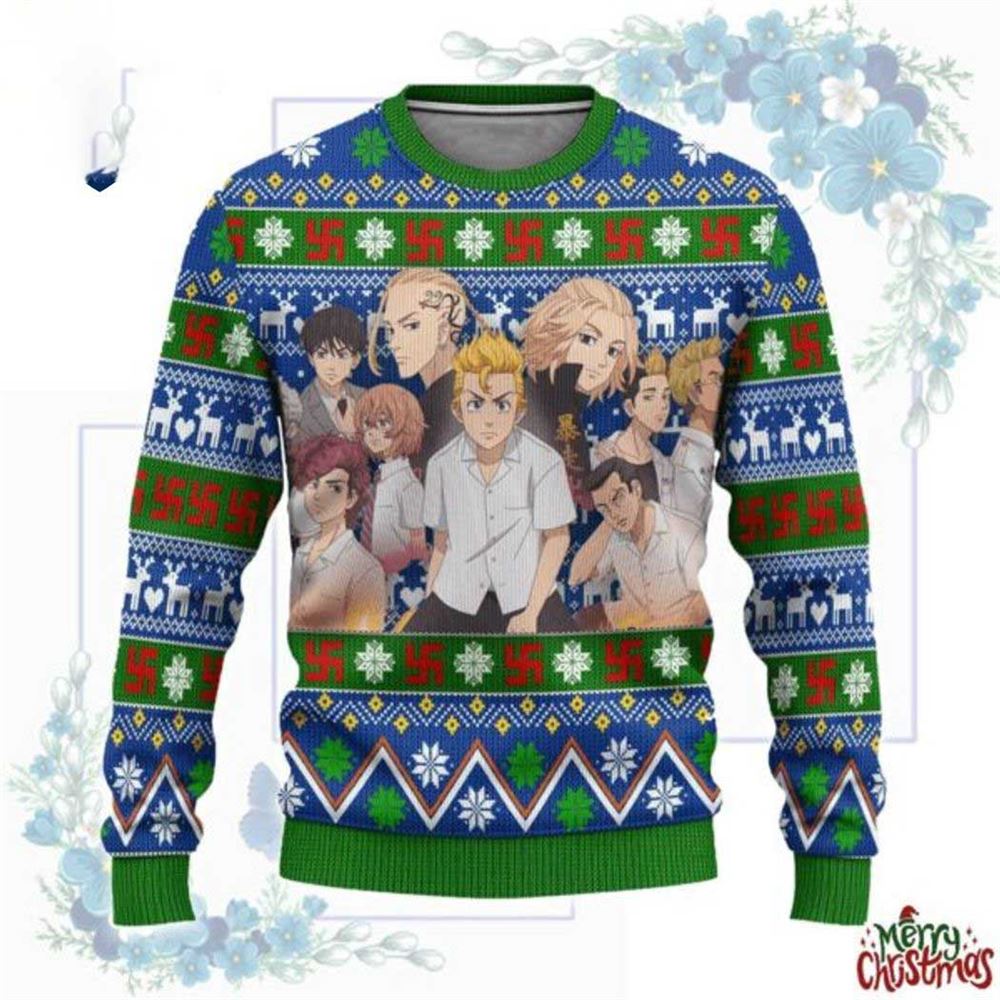 Tokyo Revengers Ugly Christmas Sweater