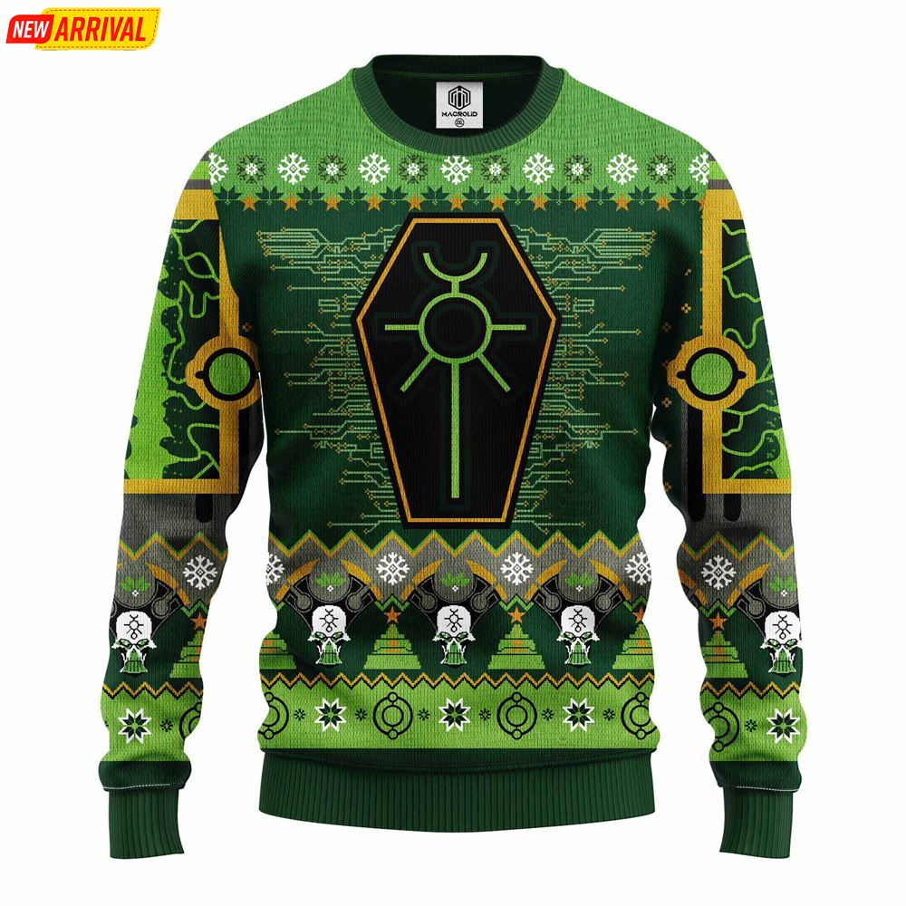 Warhammer 40k Green Ugly Christmas Sweater