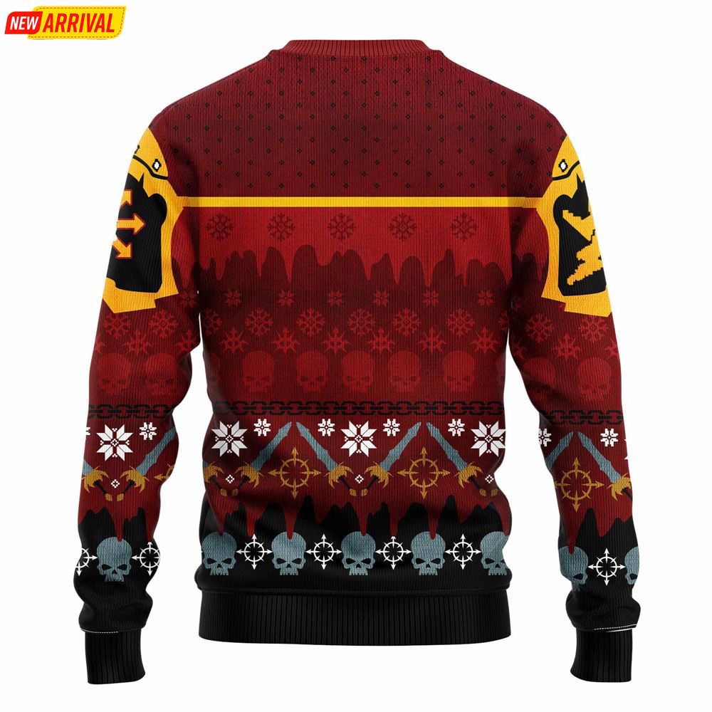 Warhammer 40k Red Ugly Christmas Sweater