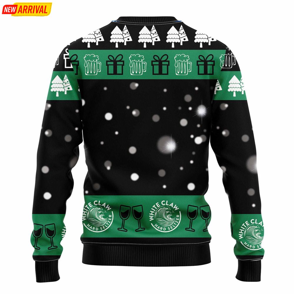 White Claw Beer Ugly Christmas Sweater