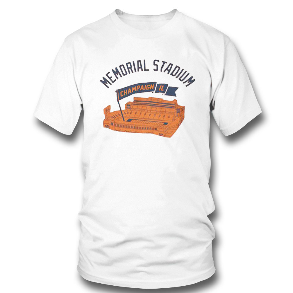 Illinois Football Memorial Stadium Champaign Shirt Hoodie