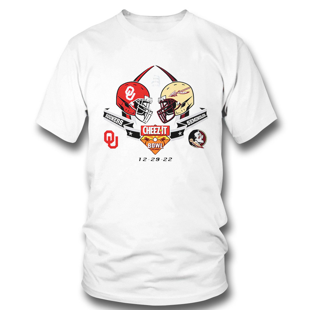 Oklahoma Sooners Vs Florida State Semindles Cheez It Bowl 12 29 22 Shirt