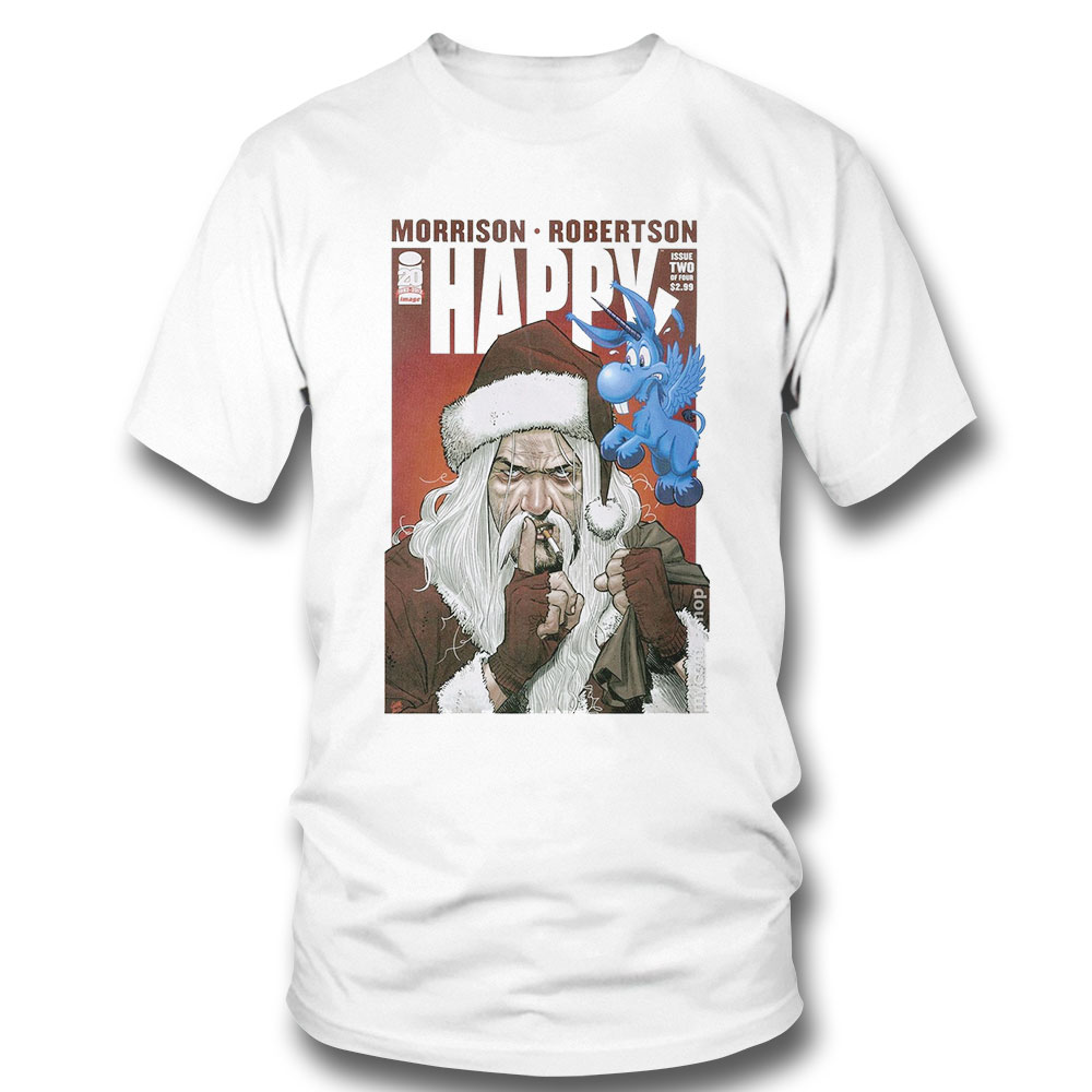 Scary Santa In Happy Series For Christmas Nick Sax Shirt Hoodie