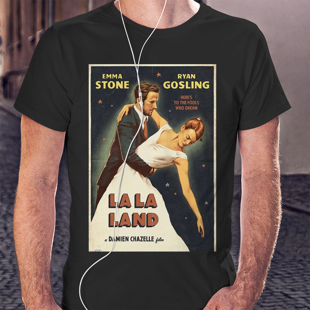 30 La La Land Emma Stone And Ryan Gosling Shirt Hoodie
