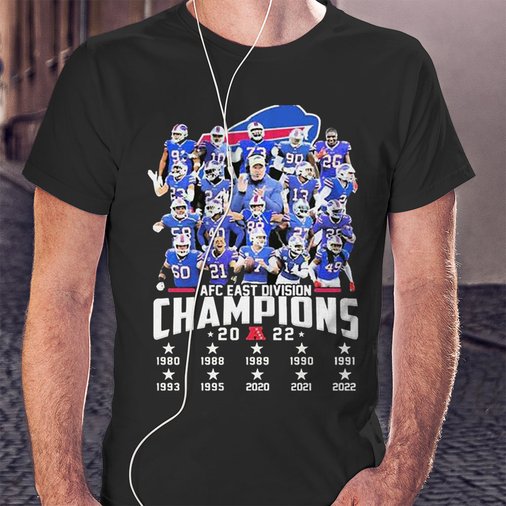 AFC East Champions 2022 Shirt