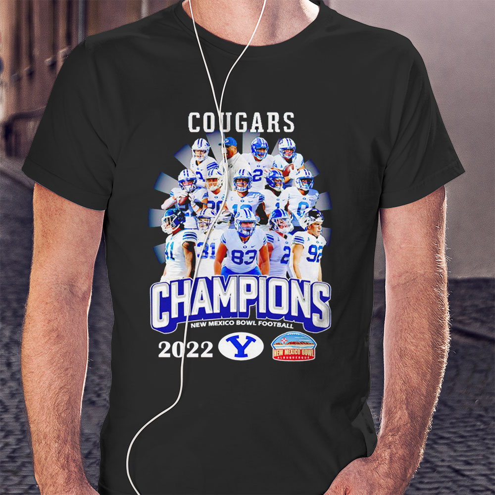 Byu Cougars Champions New Mexico Bowl Football 2022 Shirt Hoodie