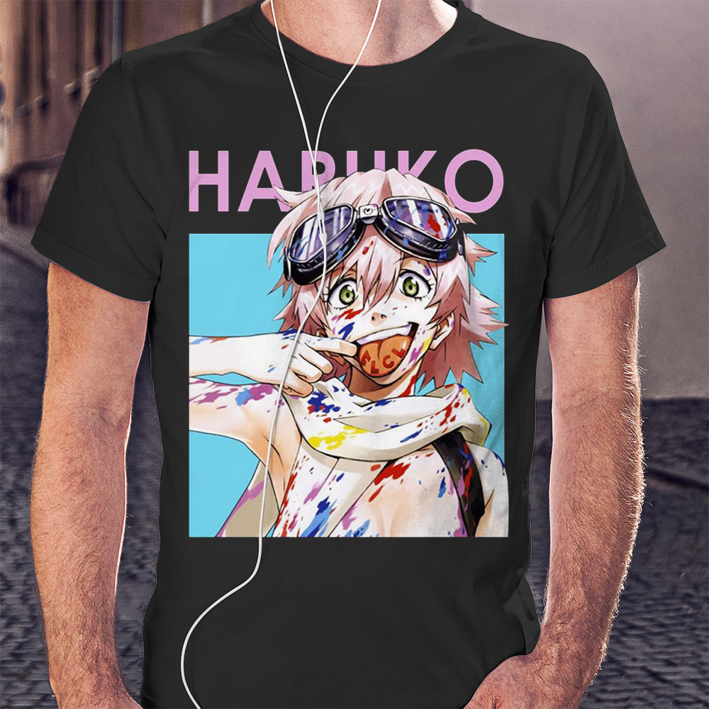 Haruko Haruhara Card Anime Flcl Fooly Cooly Shirt