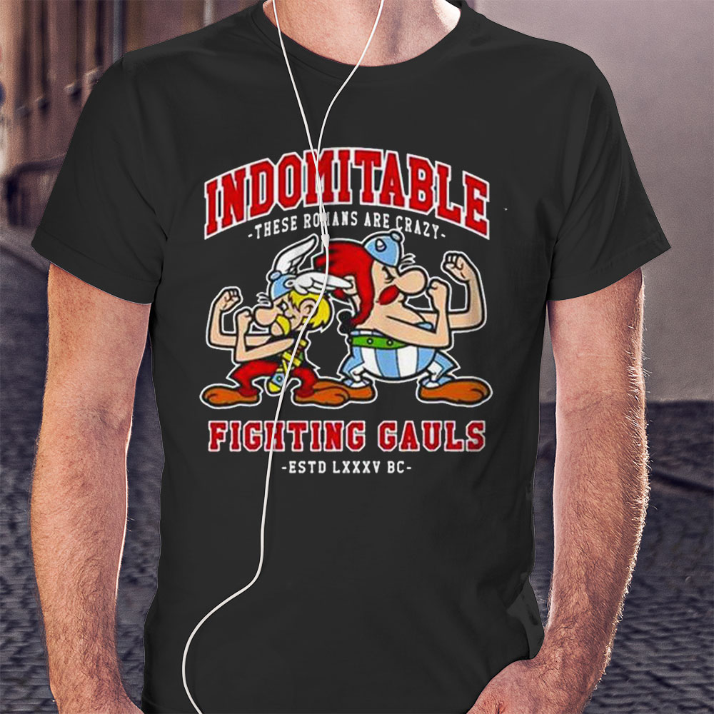 Indomitable Fighting Gauls French Comic Book College Shirt Hoodie