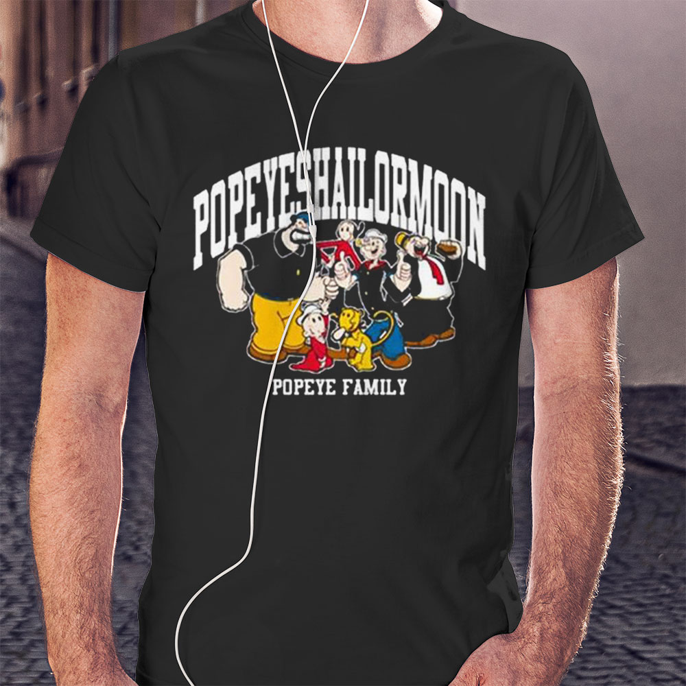 Popeye The Sleepwalker Logo Shirt Hoodie