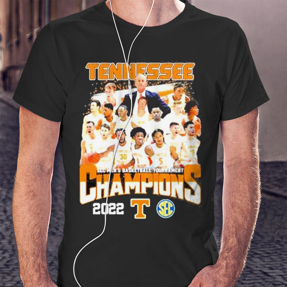 Tennessee Sec Mens Basketball Tournament Champions 2022 Shirt Sweatshirt