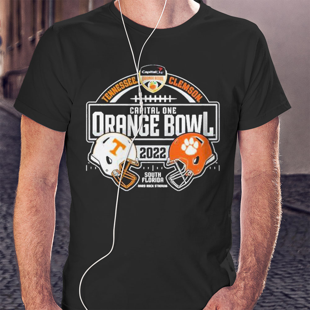 Tennessee Vs Clemson Capital One Orange Bowl 2022 South Florida Shirt