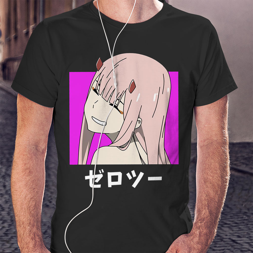 Zero Two Darling In The Franxx Cute Smile Shirt