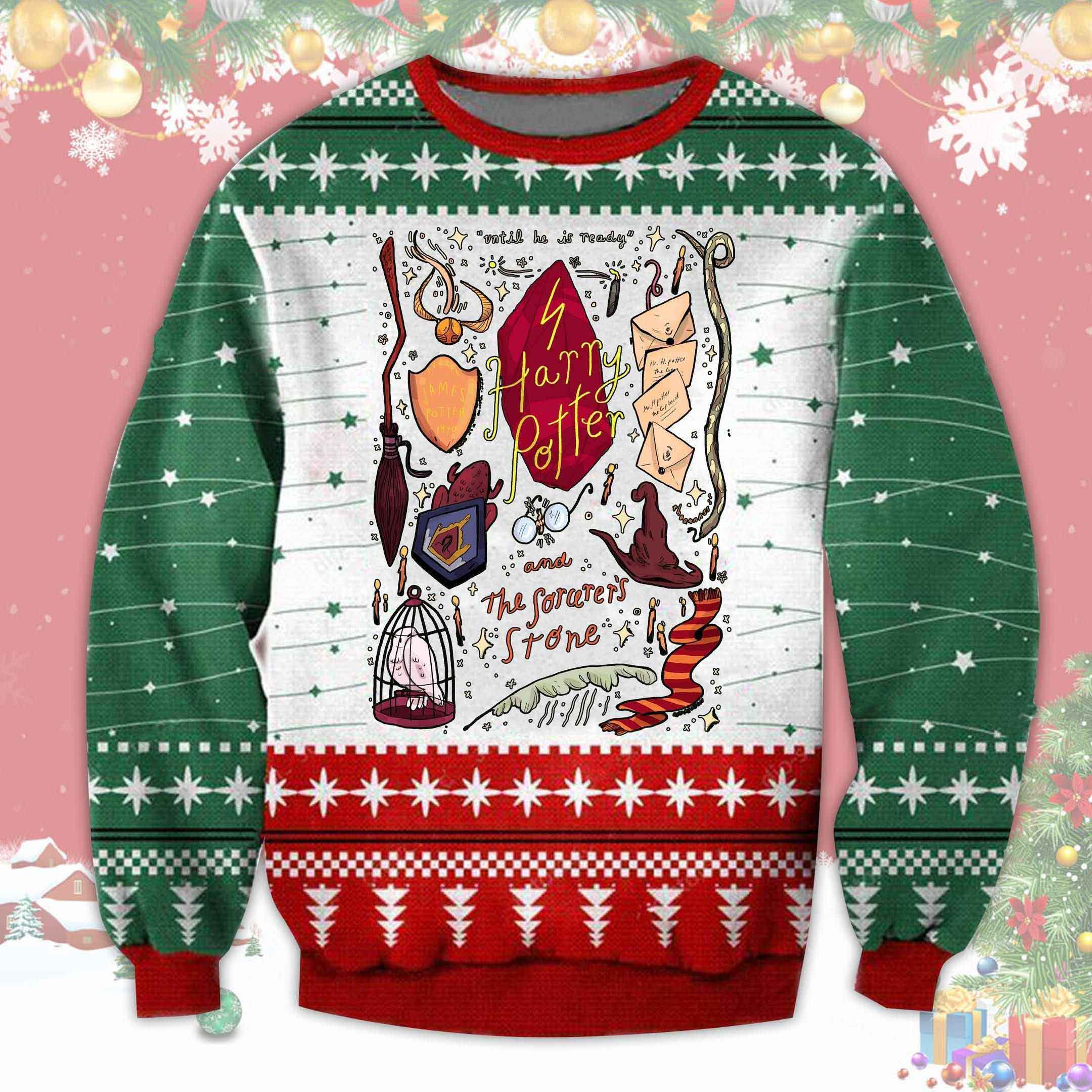 Grinch Mistlestoned Merry Ugly Christmas Sweater