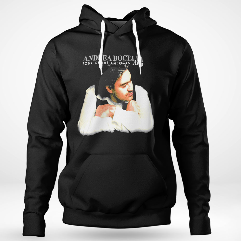 1998 Andrea Bocelli Vintage Aria The Opera Album Tour Shirt Hoodie