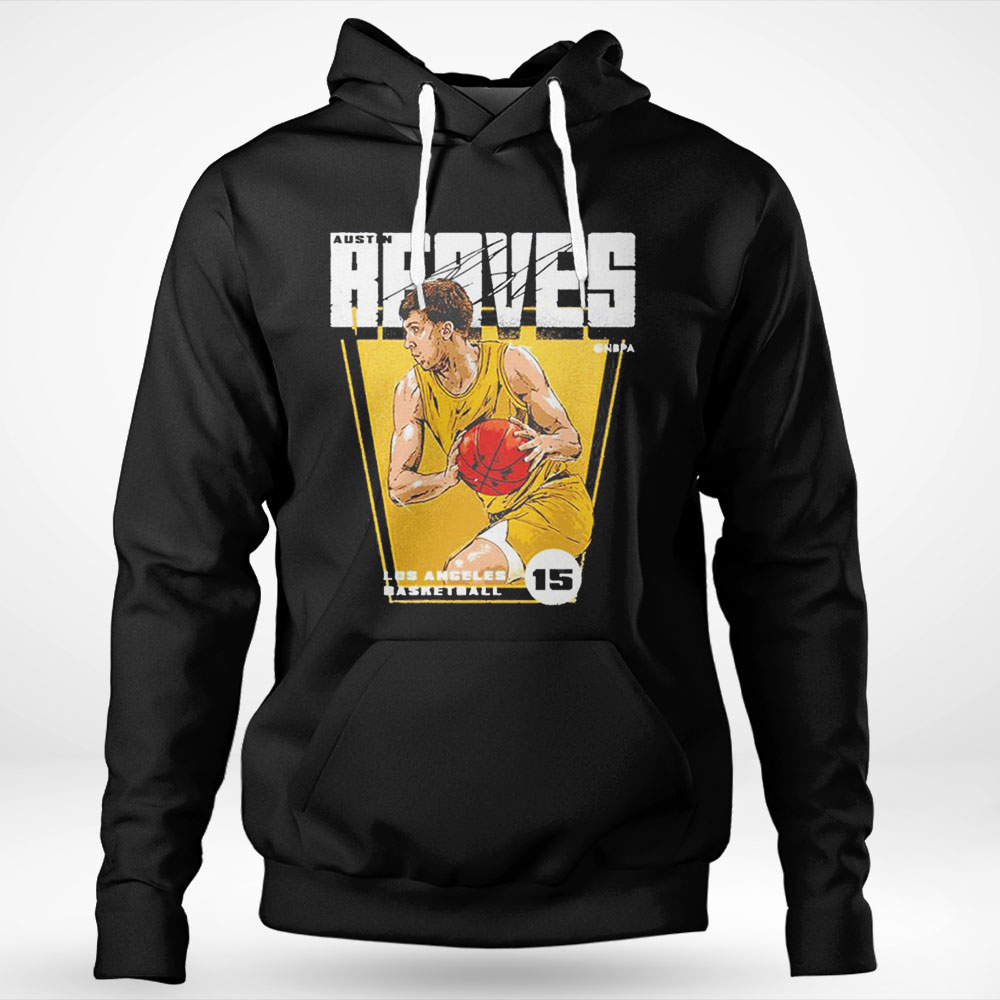 Austin Reaves Lakers Logo Dunk Hooded Sweatshirt Hoodie 