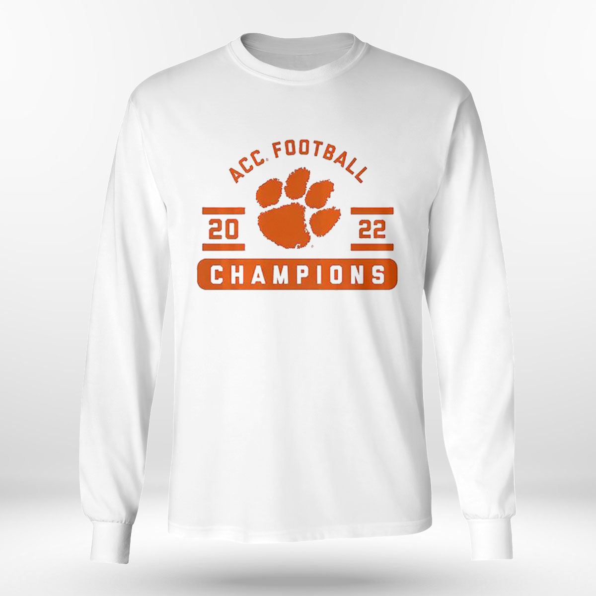 Clemson Tigers Champions Acc Football Conference 2022 Shirt Hoodie