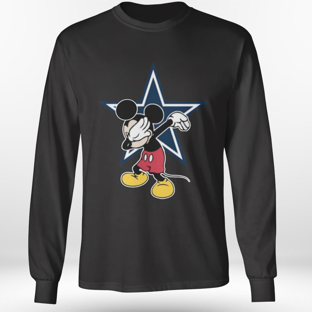 Dabbing Mickey Disney Dallas Cowboys Nfl Football Shirt