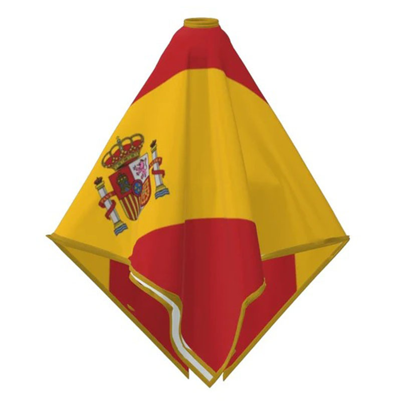 Spain National Flag Ghutra 2022 World Cup Keffiyeh Headscarf Ghutra Scarf