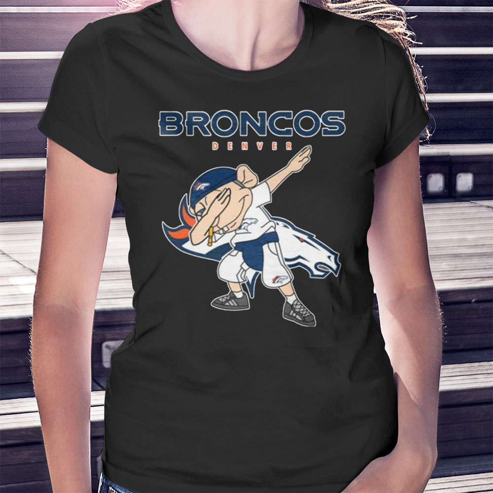 Denver Broncos NFL Football Jeffy Dabbing Sports T Shirt