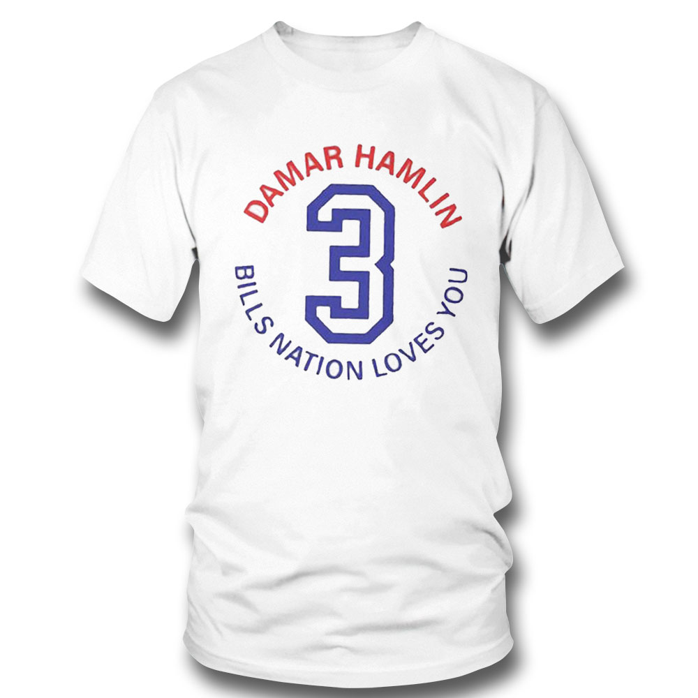 Damar Hamlin 3 Buffalo Shirt