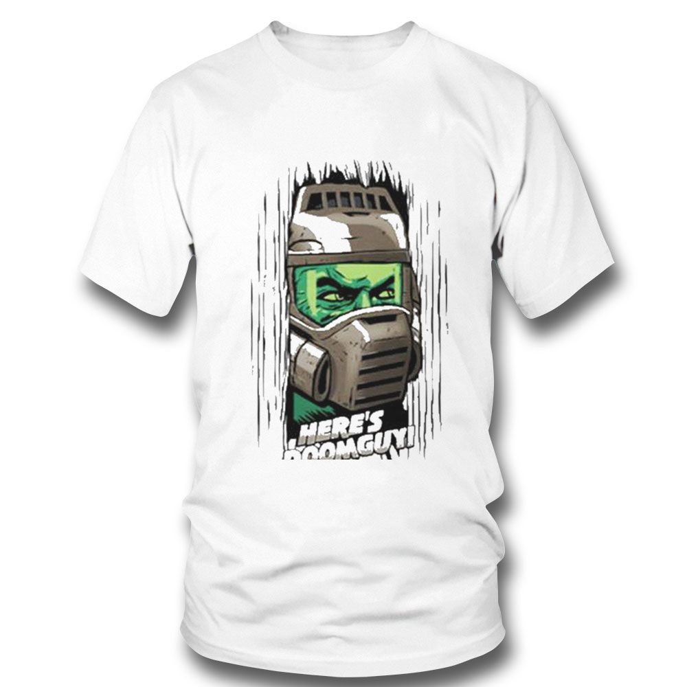 Heres Doomguy Cartoon Shirt Hoodie