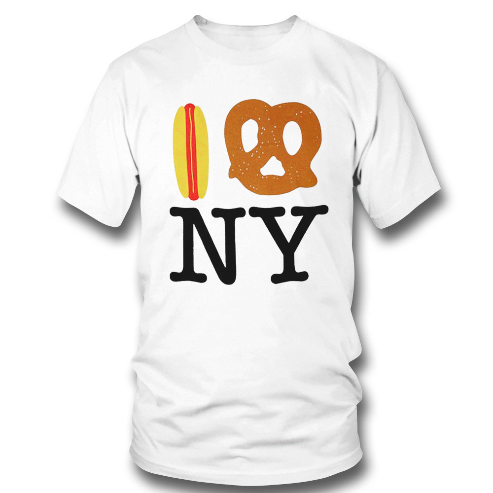 Hot Dog Pretzel Ny Shirt