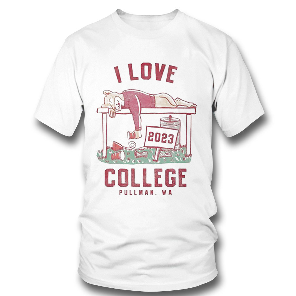 I Love College Wisconsin 2023 Shirt Longsleeve