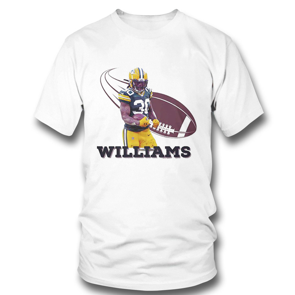 Jamaal Williams Green Bay Packers Shirt Longsleeve