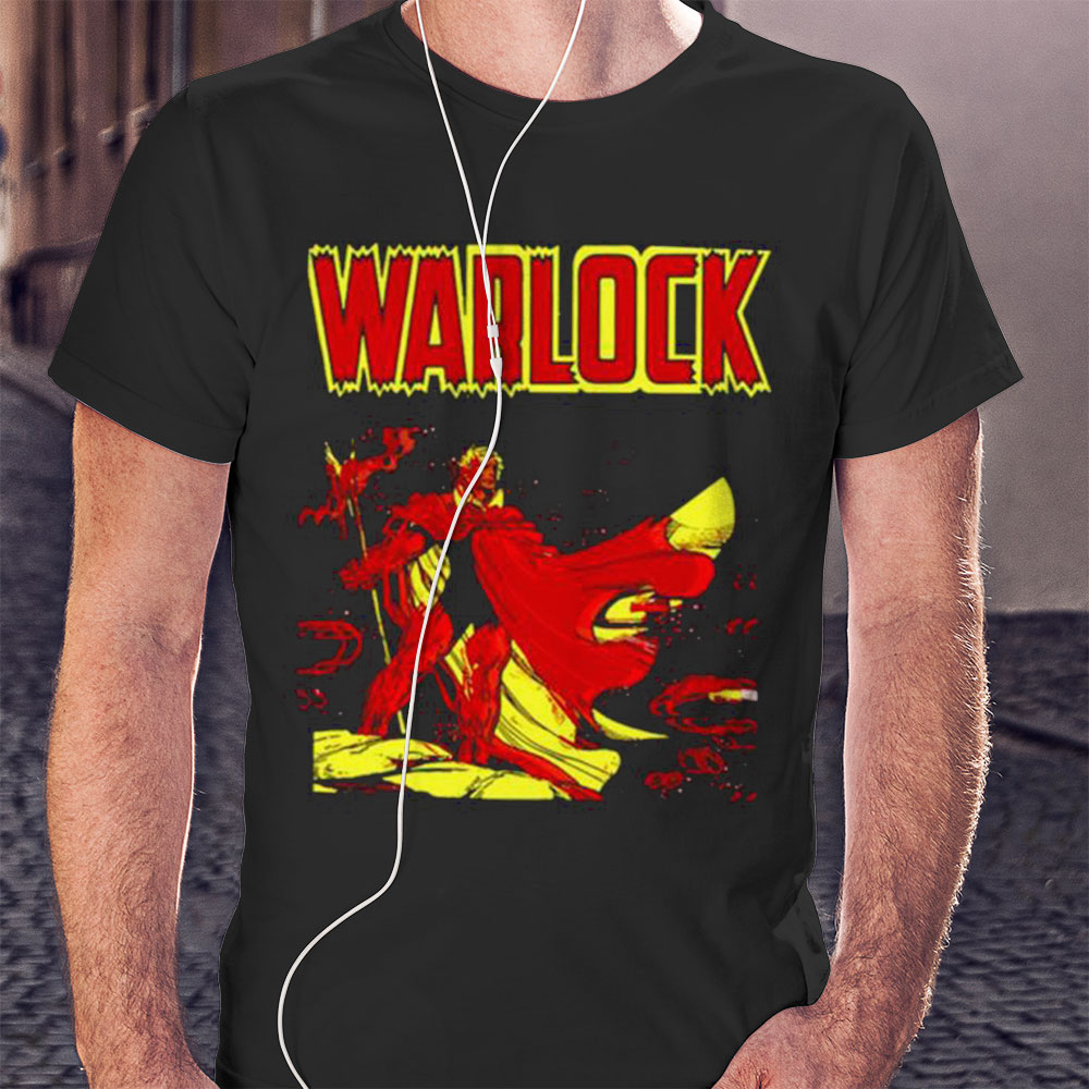 Adam Warlock Red Cape Superhero Marvel Comic Shirt