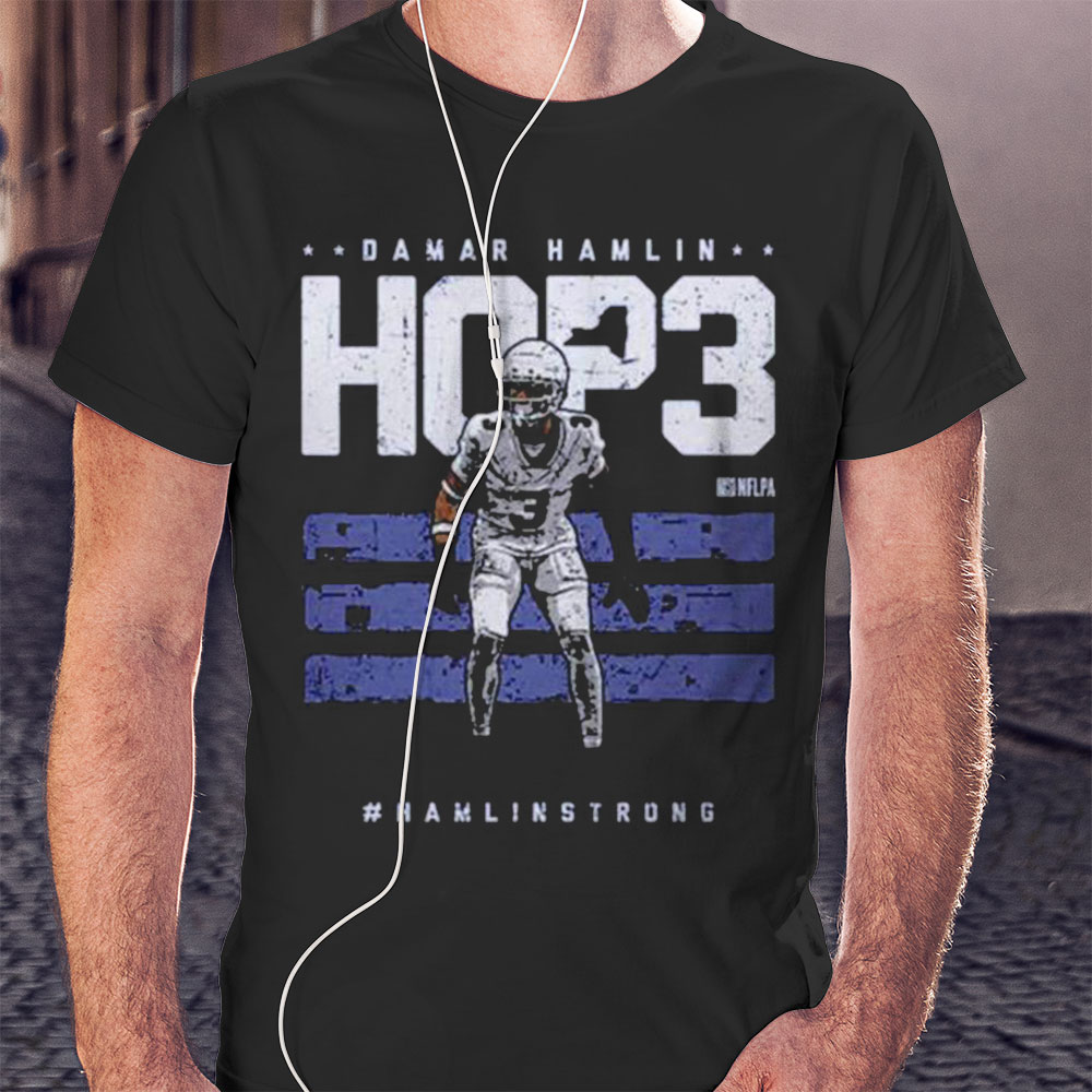 Damar Hamlin Strong 3 Buffalo Bills T-shirt