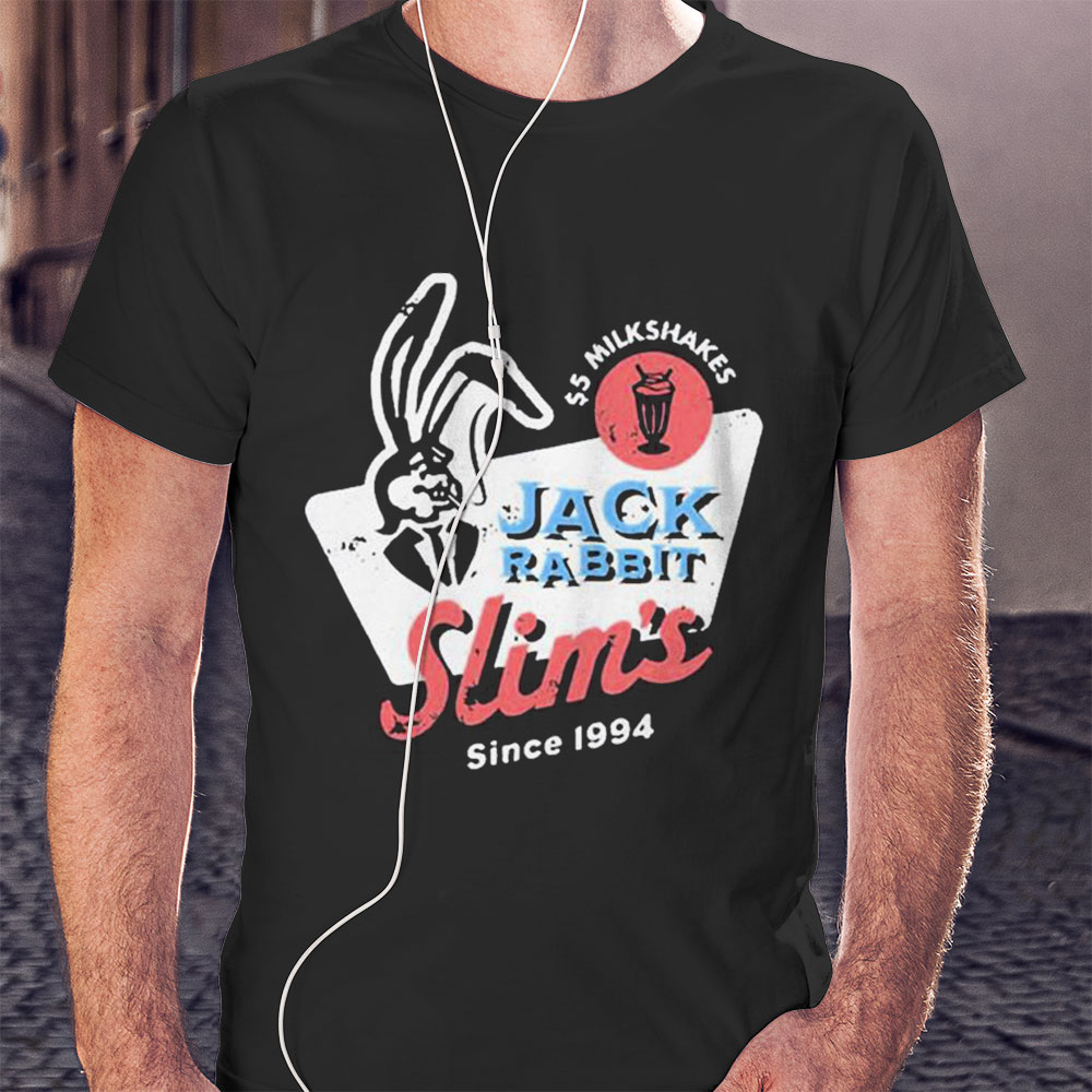 Jack Rabbit Pulp Fiction Movie Since 1994 Slims Restaurant Shirt Hoodie