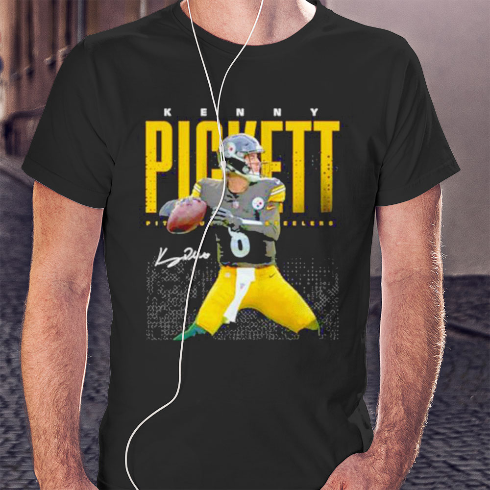 Kenny Pickett Pittsburgh Steelers Football Signature Shirt
