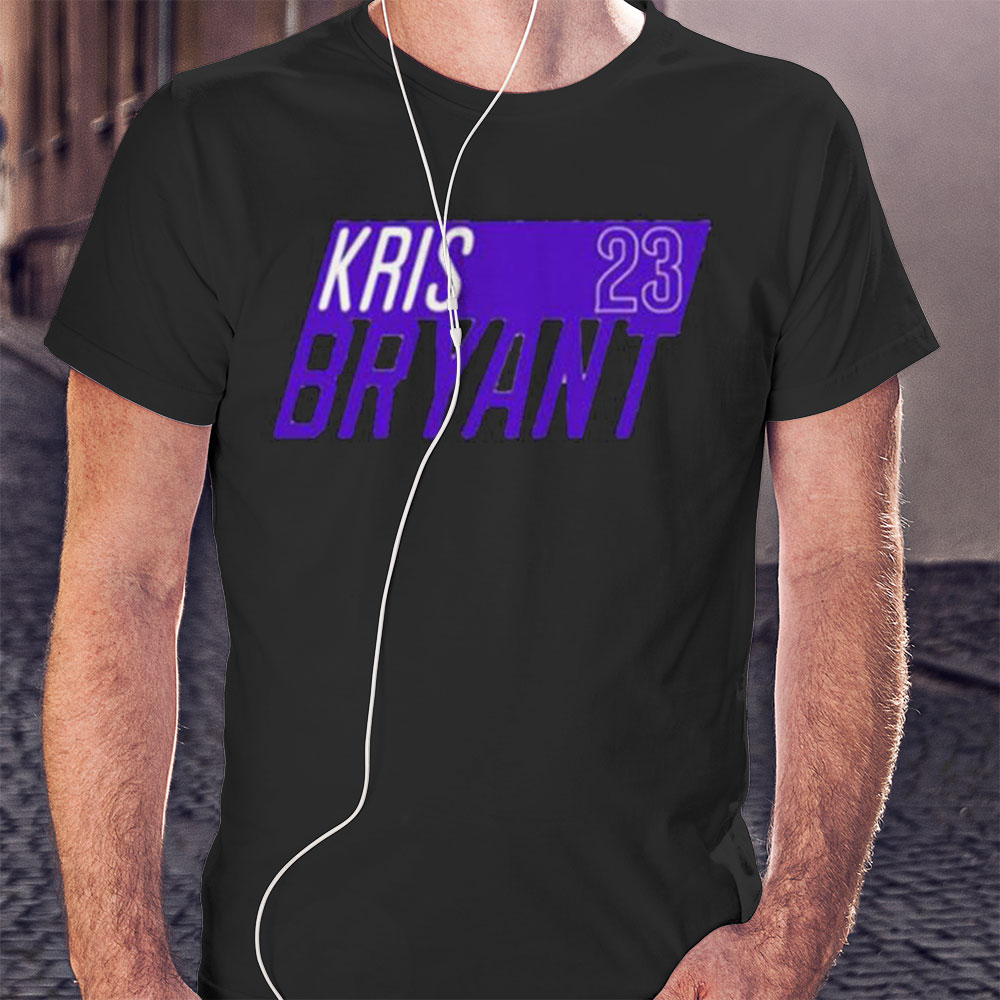 Kris Bryant 23 Colorado Rockies Shirt