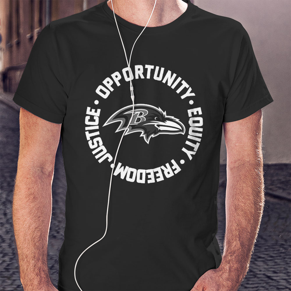 Opportunity Equity Freedom Justice Buffalo Football Shirt Longsleeve