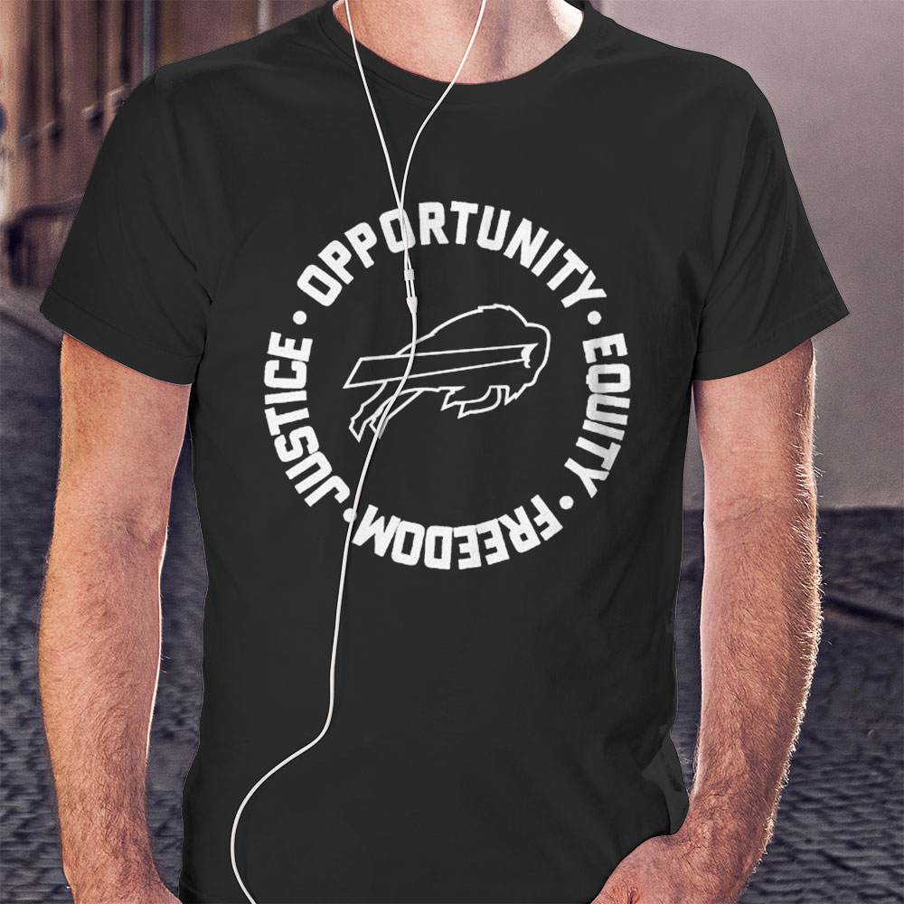 Opportunity Equity Freedom Justice Baltimore Football Shirt Longsleeve