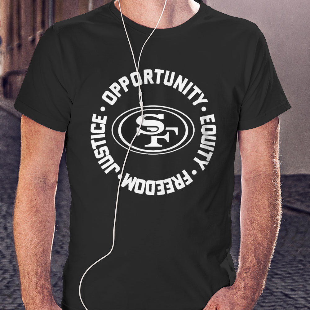 Opportunity Equity Freedom Justice Pittsburgh Football Shirt Longsleeve