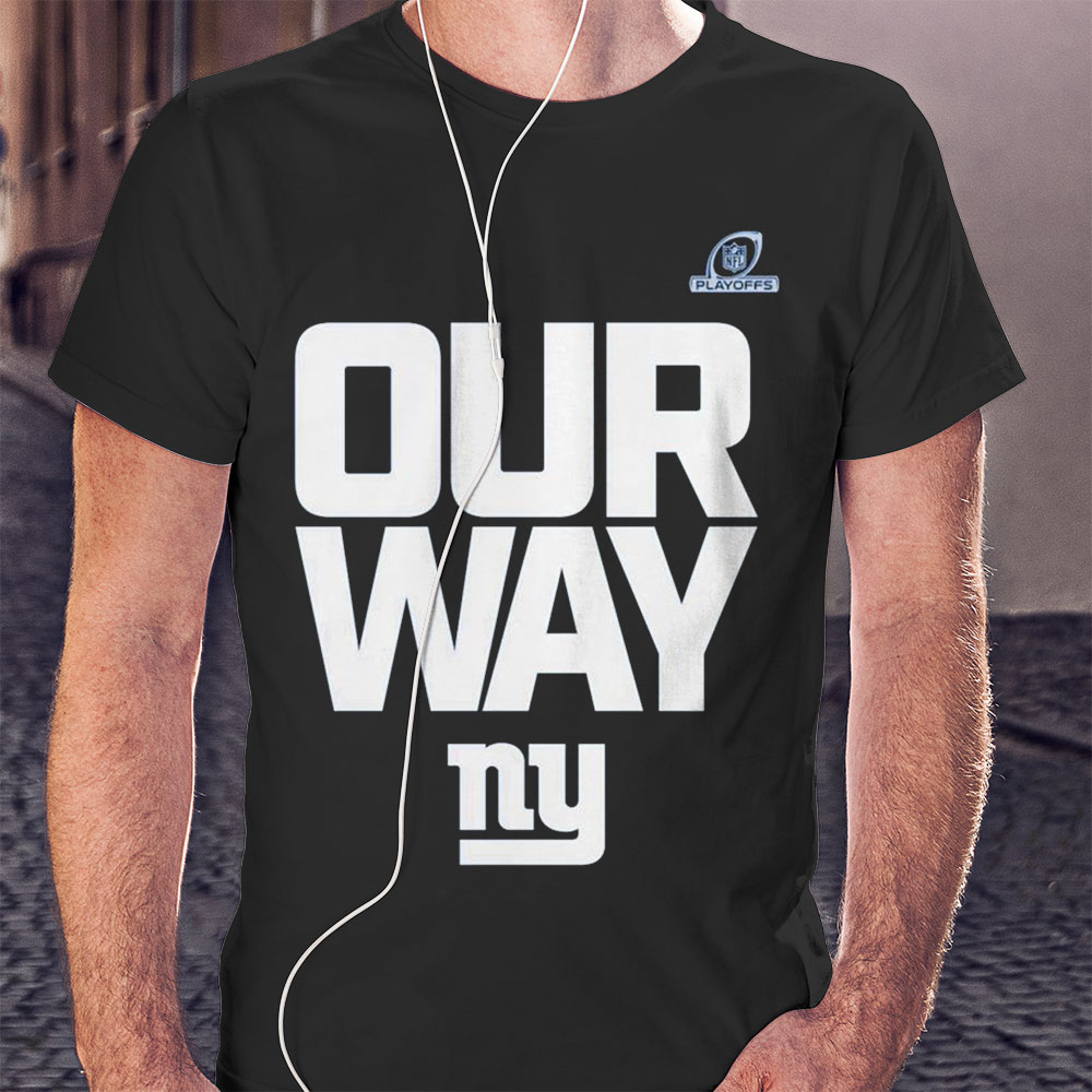 Our Way New York Giants Playoff Divisional 2023 Shirt