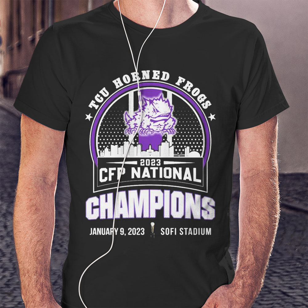 TCU Horned Frogs CFP National Champions 2023 T Shirt Unisex T Shirt