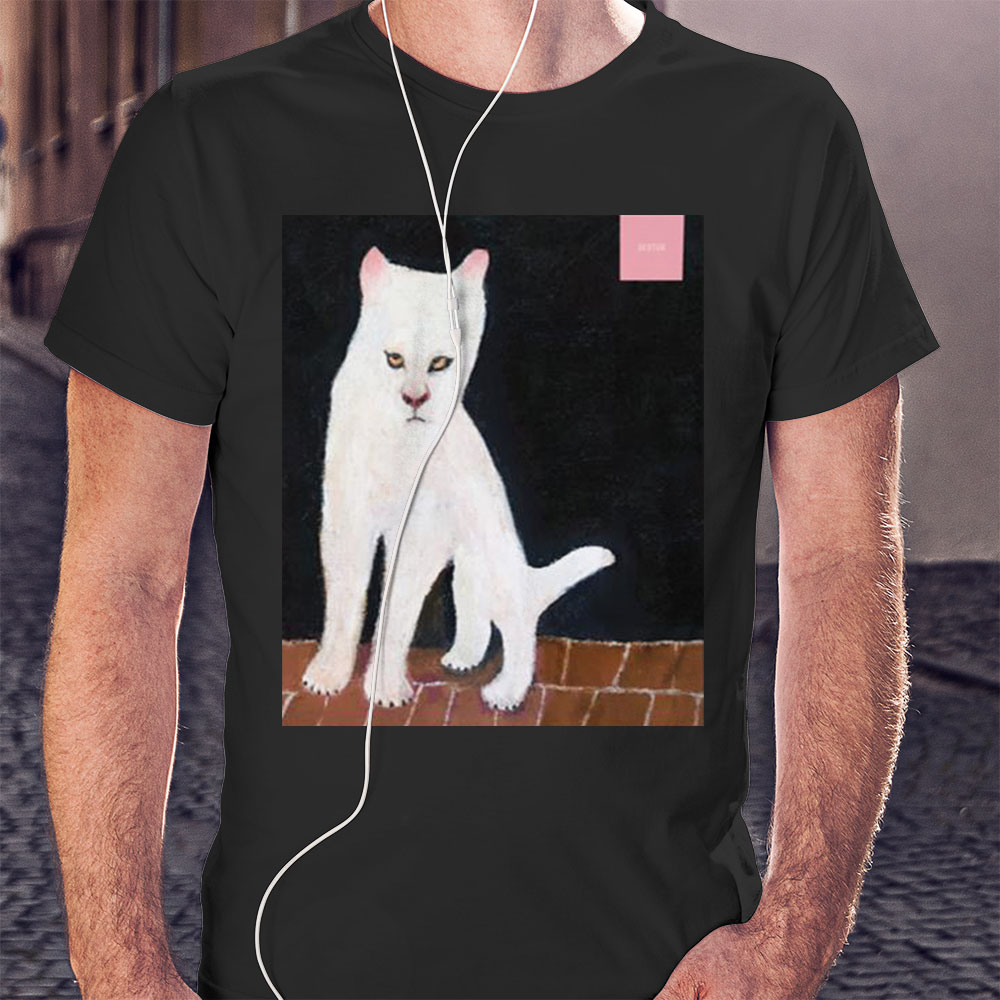 White Cat Duster Shirt