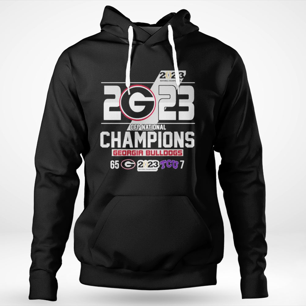 Cfp National Championship 2023 Georgia Bulldogs Champions Shirt