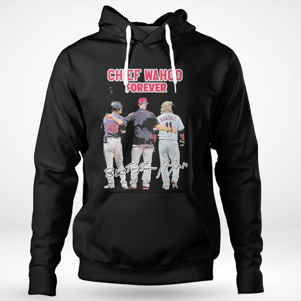 Chief Wahoo Forever signatures 2023 Shirt, hoodie, longsleeve