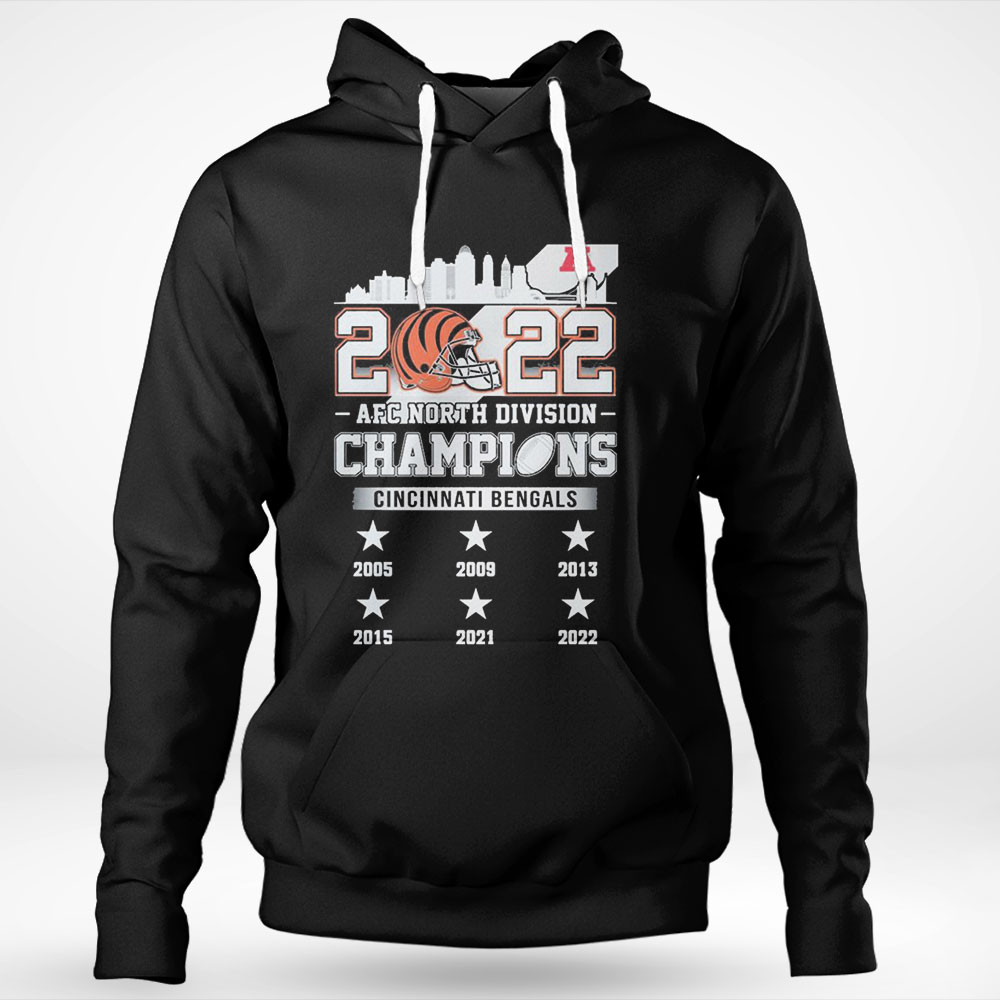 Cincinnati Bengals AFC North Champions Gear & Apparel