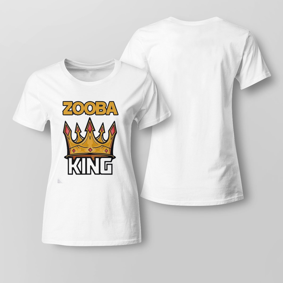 Golden Crown Zooba King T Shirt