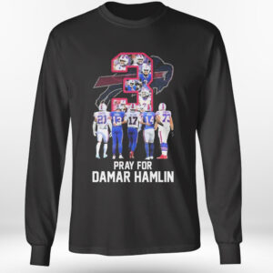 longsleeve shirt buffalo bills team pray for damar hamlin shirt longsleeve