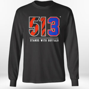 longsleeve shirt cincinnati bengals 51 and buffalo bills 3 513 stands with buffalo damar hamlin shirt