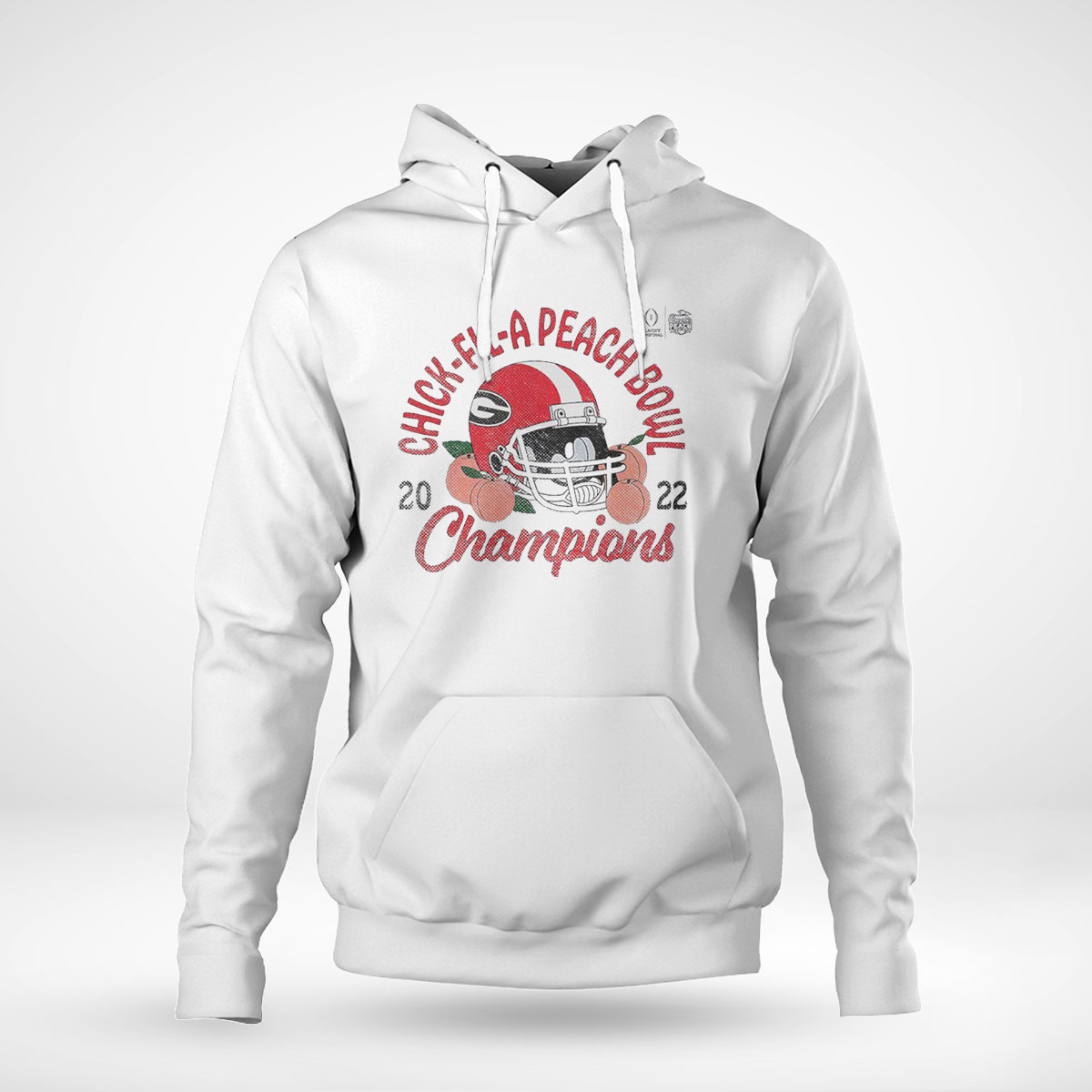 Georgia Football: Back-to-Back Champs, Hoodie / 3XL - CFB | College Football - Sports Fan Gear | breakingt