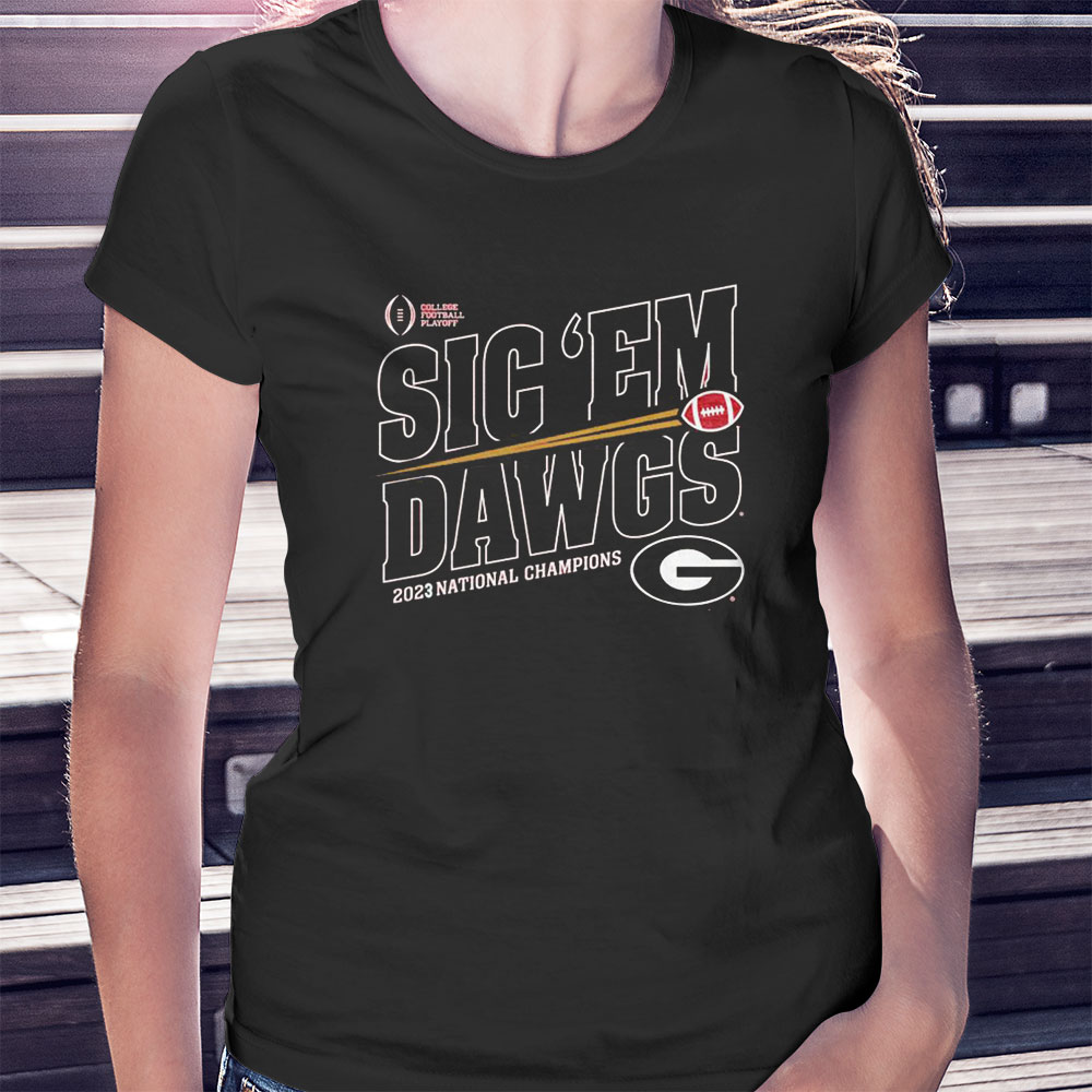 Go Dawgs 2023 Cfp National Champions Georgia Bulldogs Shirt