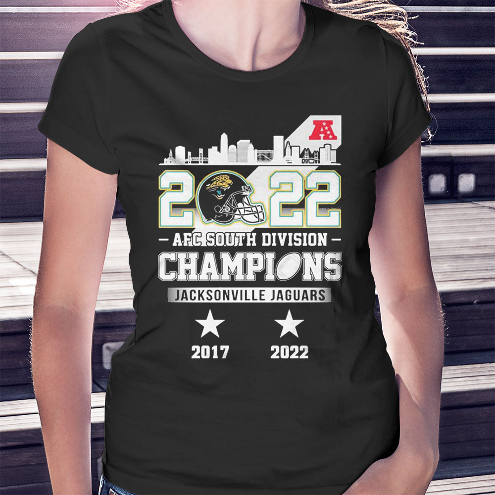 Jacksonville Jaguars 2022 AFC South Division Champions T-shirt