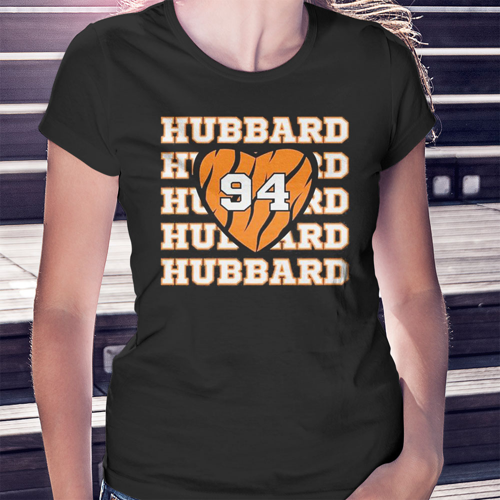Sam Hubbard Cincinnati Bengals Heart 94 Shirt